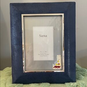 Navy Blue Picture Frame new tabletop